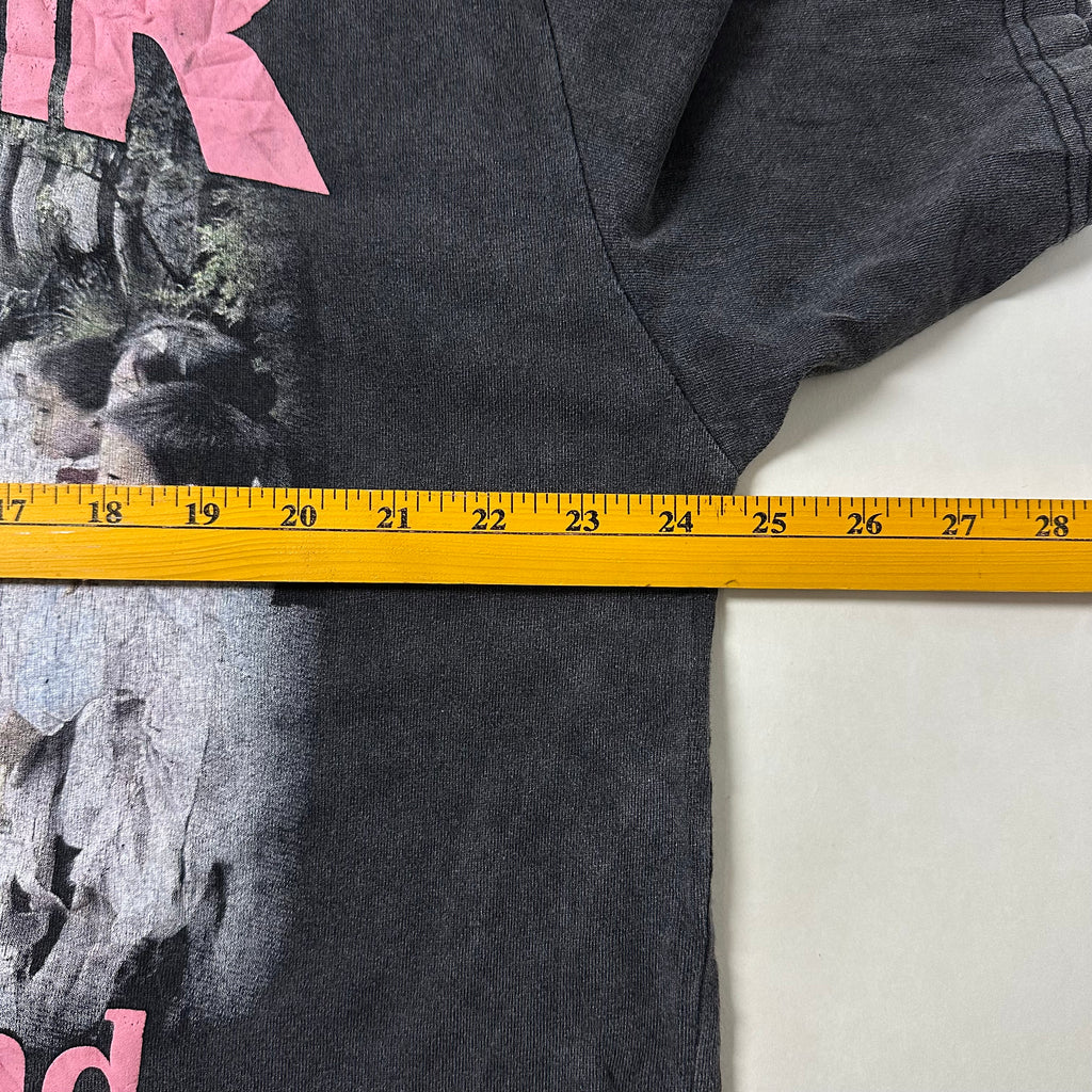 Black Air x Kanye West “Global Spread” T-Shirt in Acid Washed (Size Large)