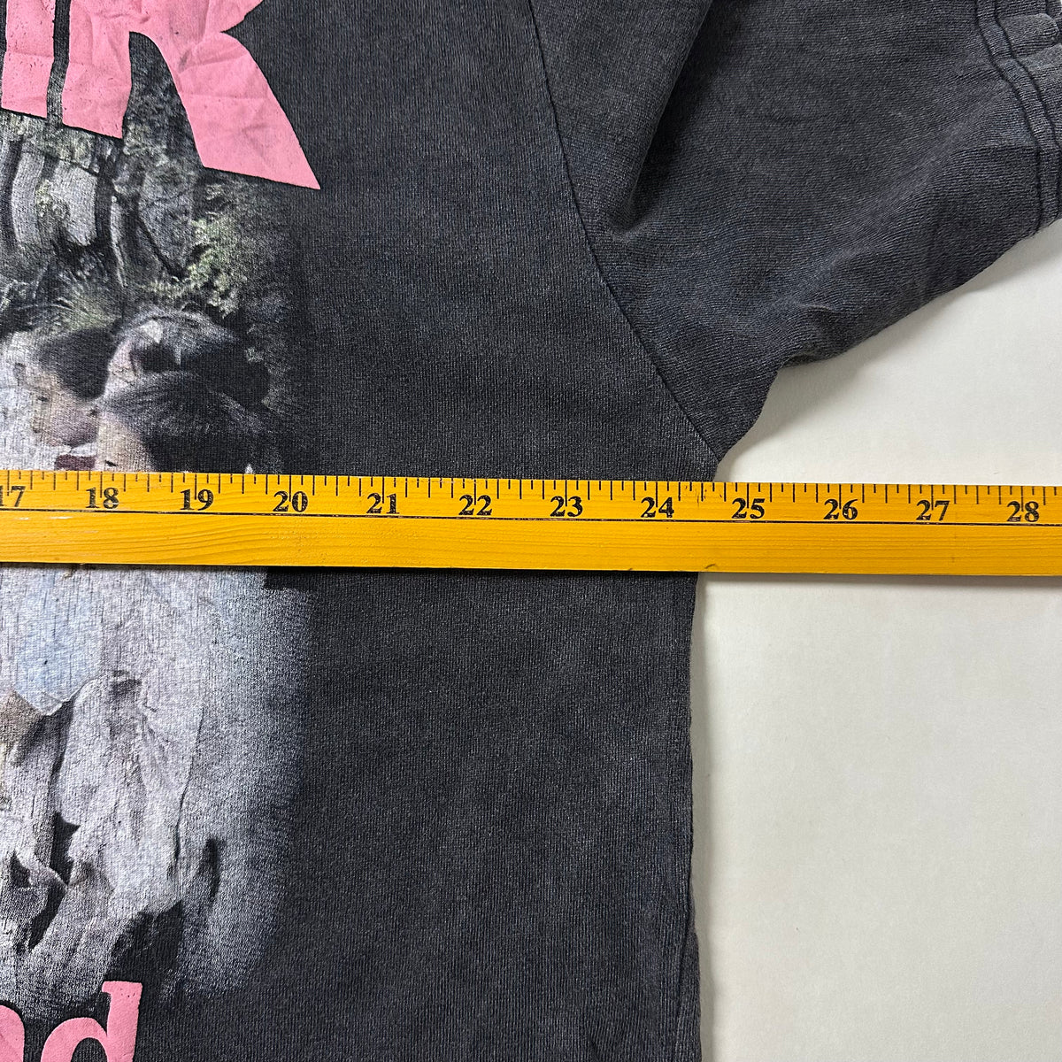 Black Air x Kanye West “Global Spread” T-Shirt in Acid Washed (Size Large)