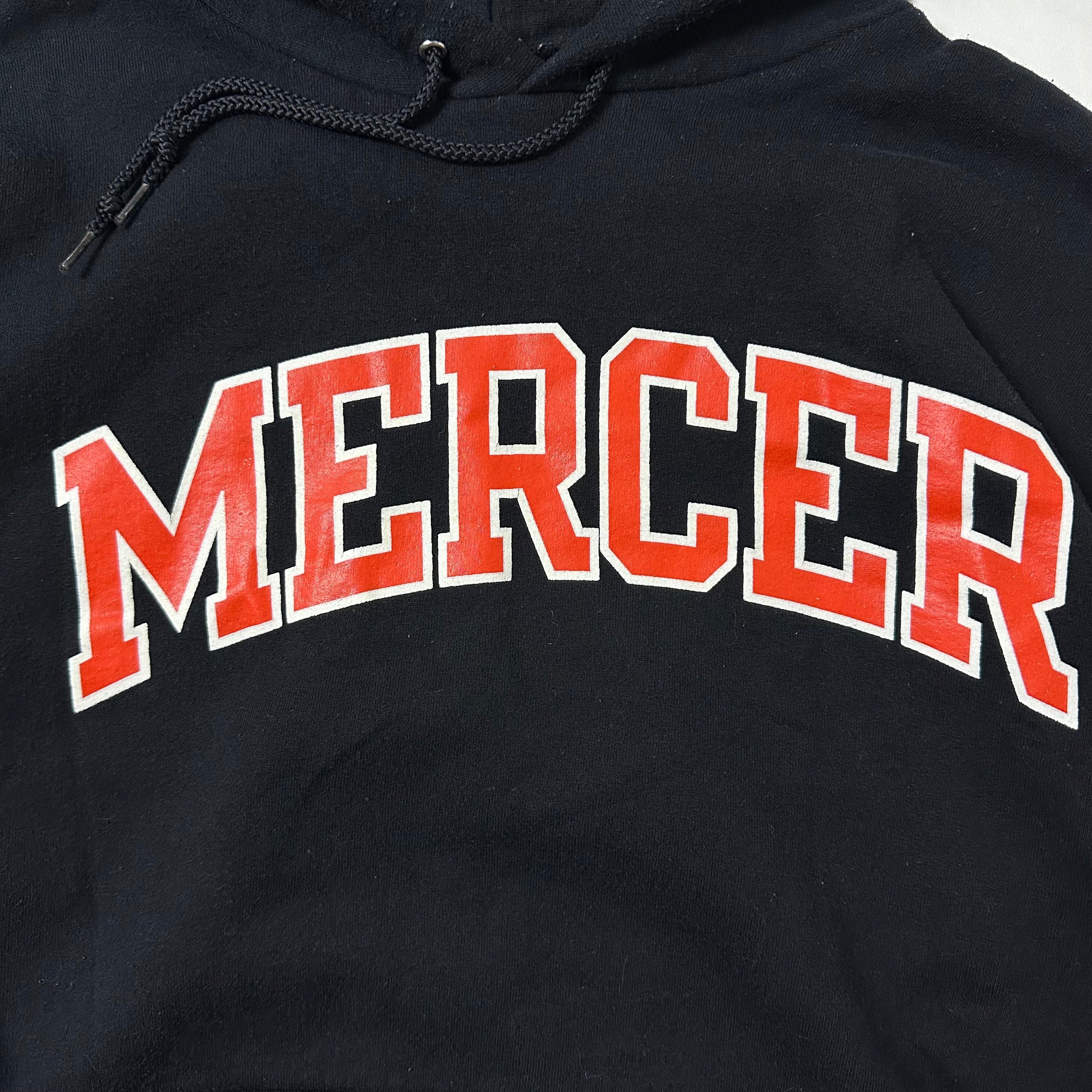 Champion Mercer Bears 2000’s  Hoodie Jacket in Black (Size Large) — SOLD