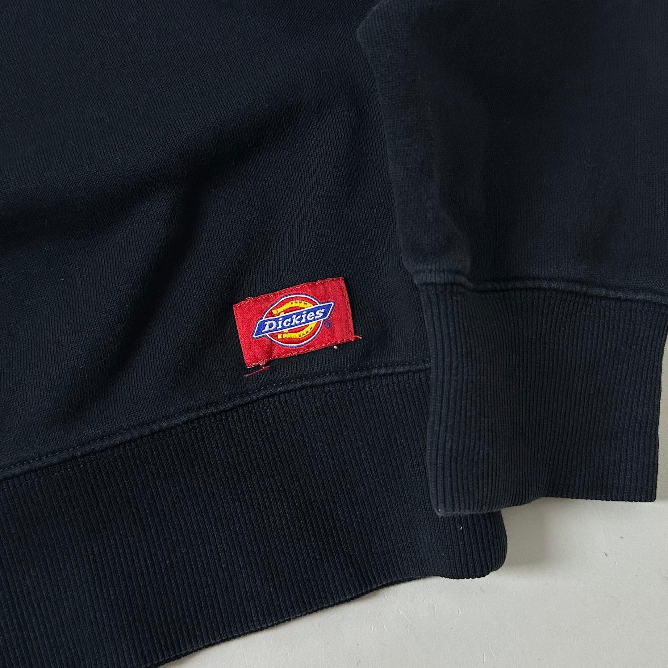 DICKIES Crewneck Sweatshirt in Black (Size Large)