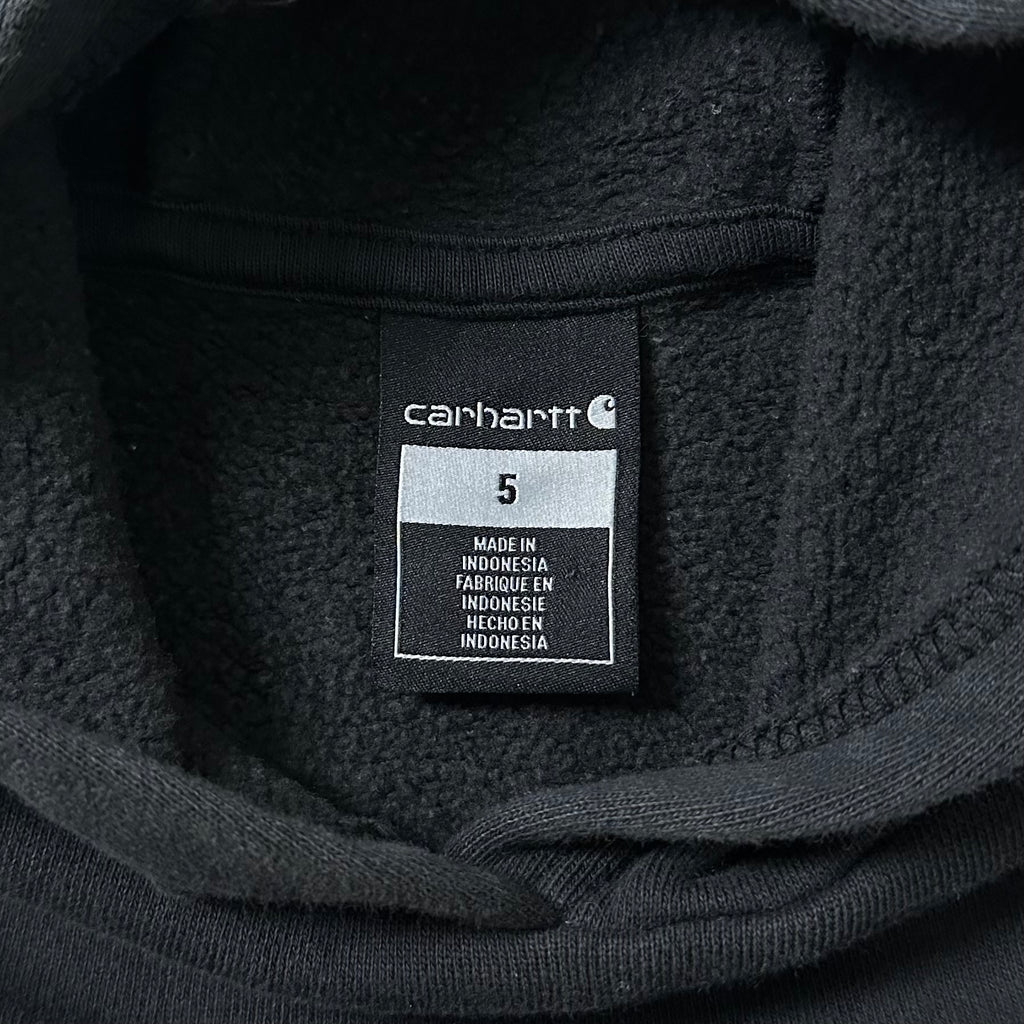 Carhartt Pullover Hoodie Jacket in Black for Kids (Size 5)