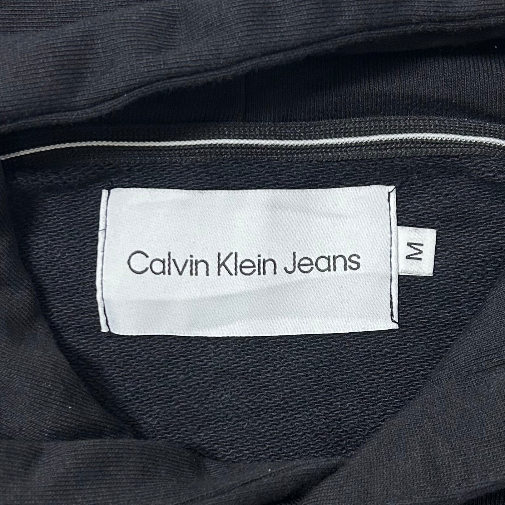 Calvin Klein Hoodie Jacket in Black Size Medium (OFF only)