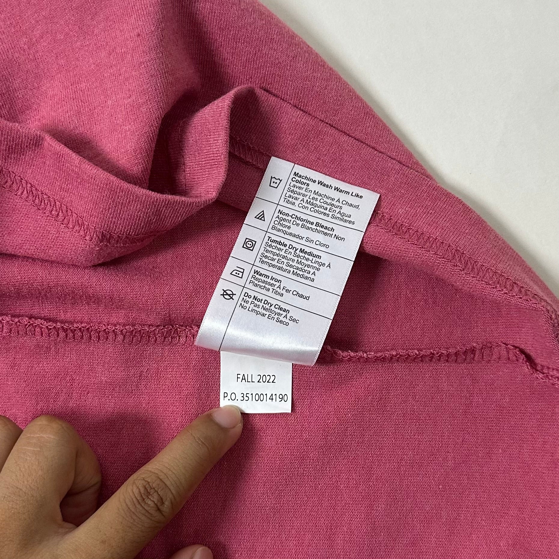 BRAND-NEW Carhartt K87 Pocket T-shirt in Salmon Pink (Size XL)