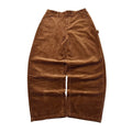 BRAND-NEW Urbanic London Lush Corduroy Carpenter Baggy Pants in Reddish Brown (Size 32-36)
