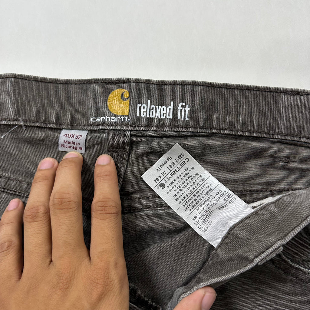 Carhartt Rugged Flex Relaxed Fit Pants Gray (Size 40) — SOLD