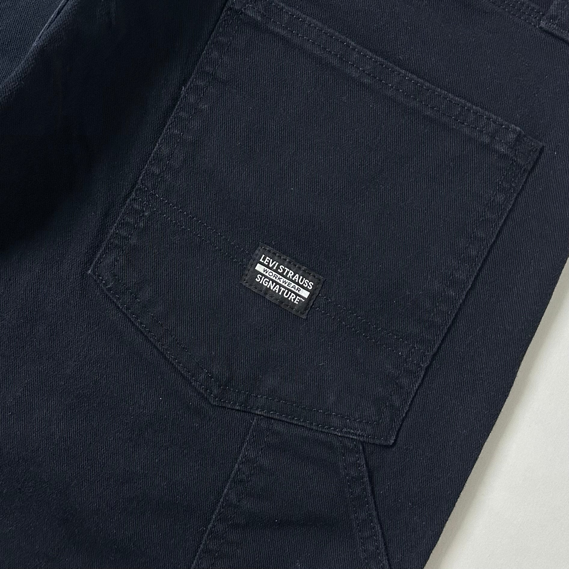 Levi’s Relaxed Baggy Fit Carpenter Pants in Black (Size 34)