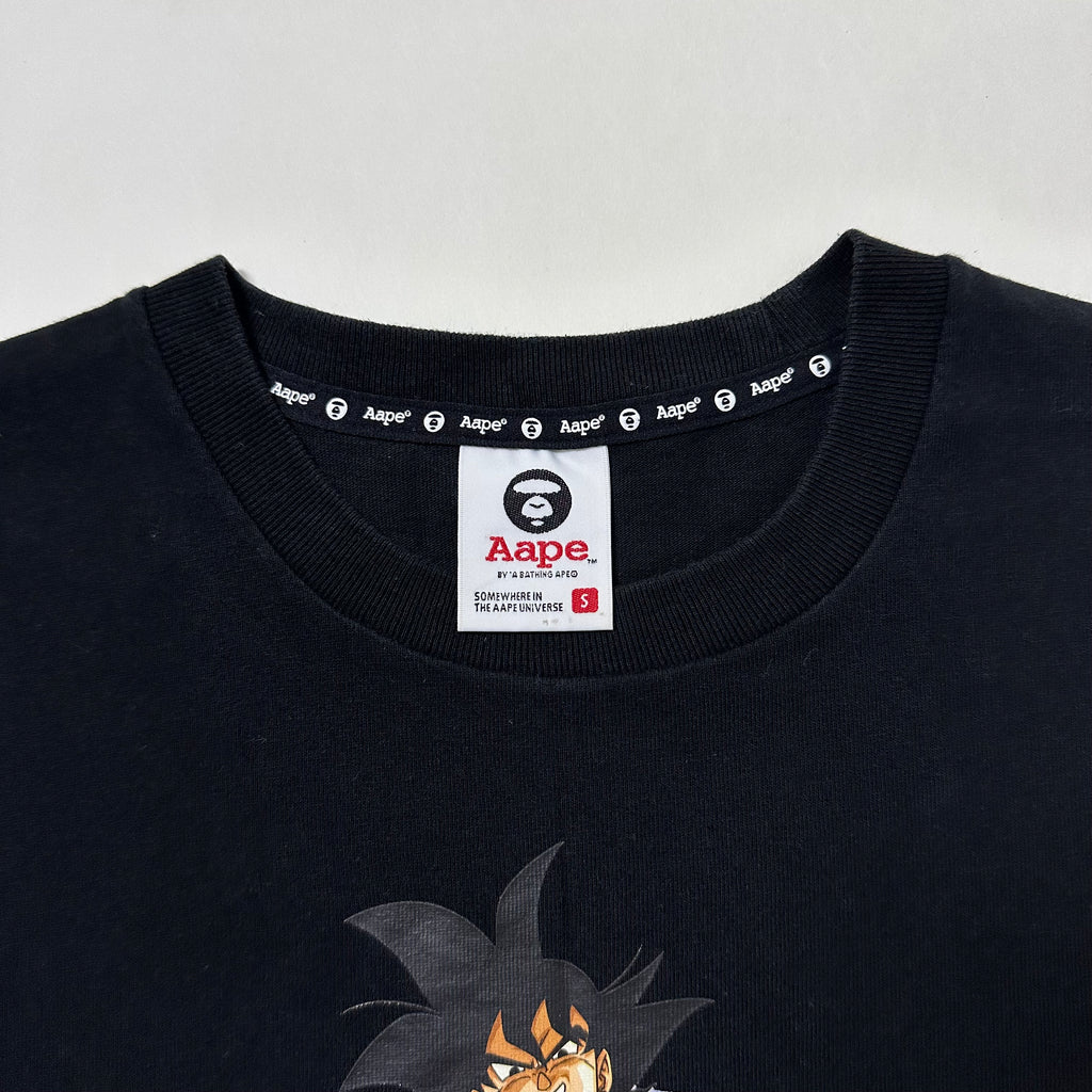AAPE by A Bathing Ape x Dragon Ball Super Graphic T-shirt Black Small