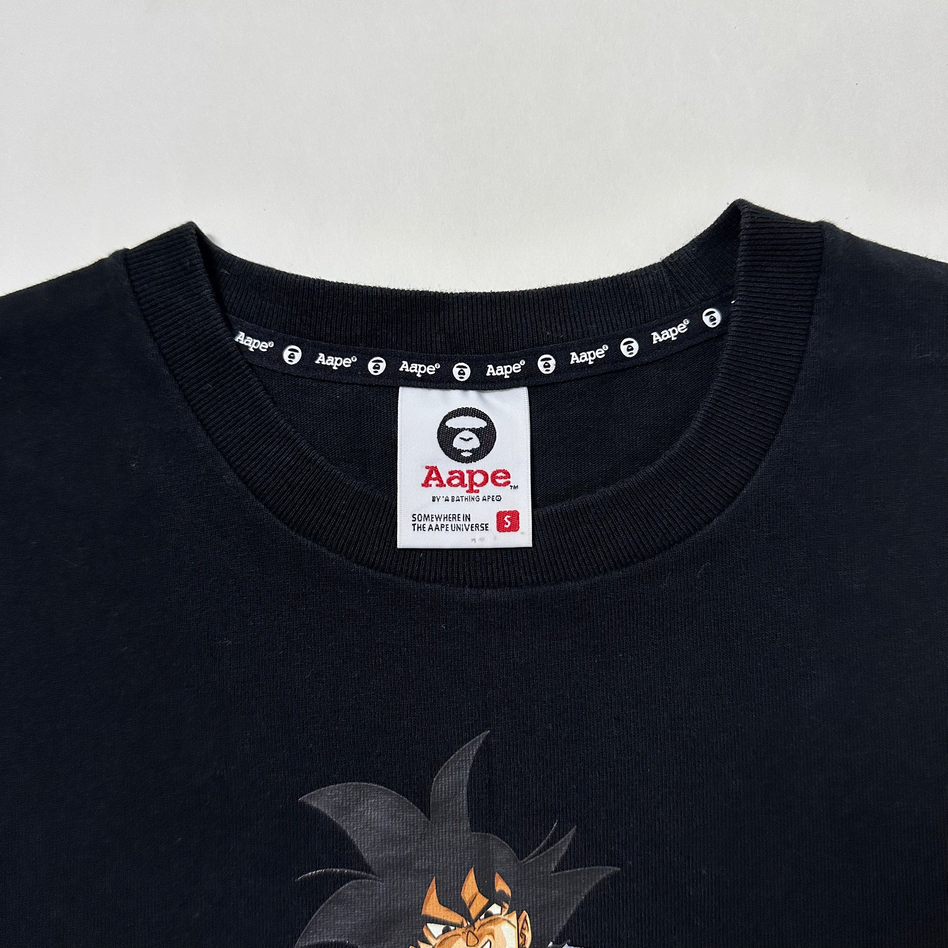 AAPE by A Bathing Ape x Dragon Ball Super Graphic T-shirt Black Small