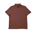 Tommy Hilfiger Regular Fit Polo Shirt Dark Russet Size Large