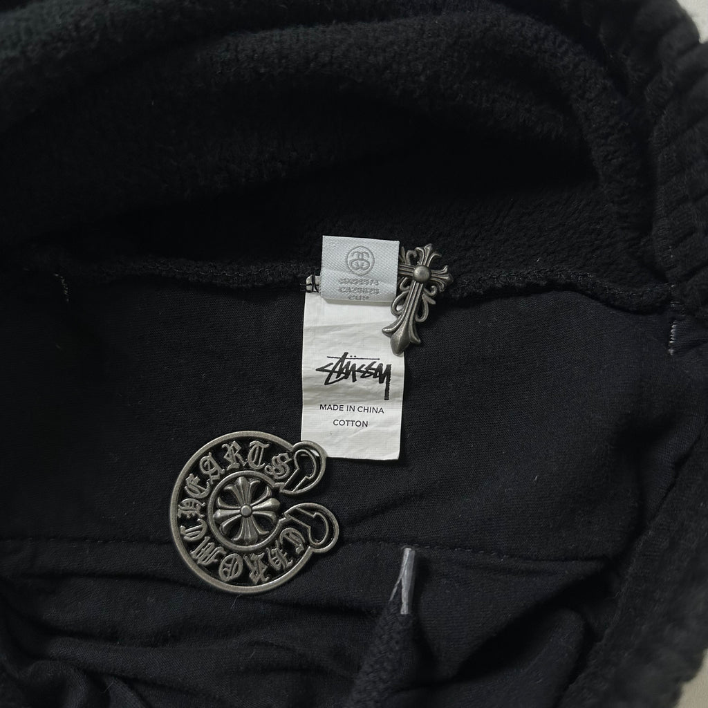 Stussy Sweat Shorts Embroidered Logo in Black (Size 30-38)