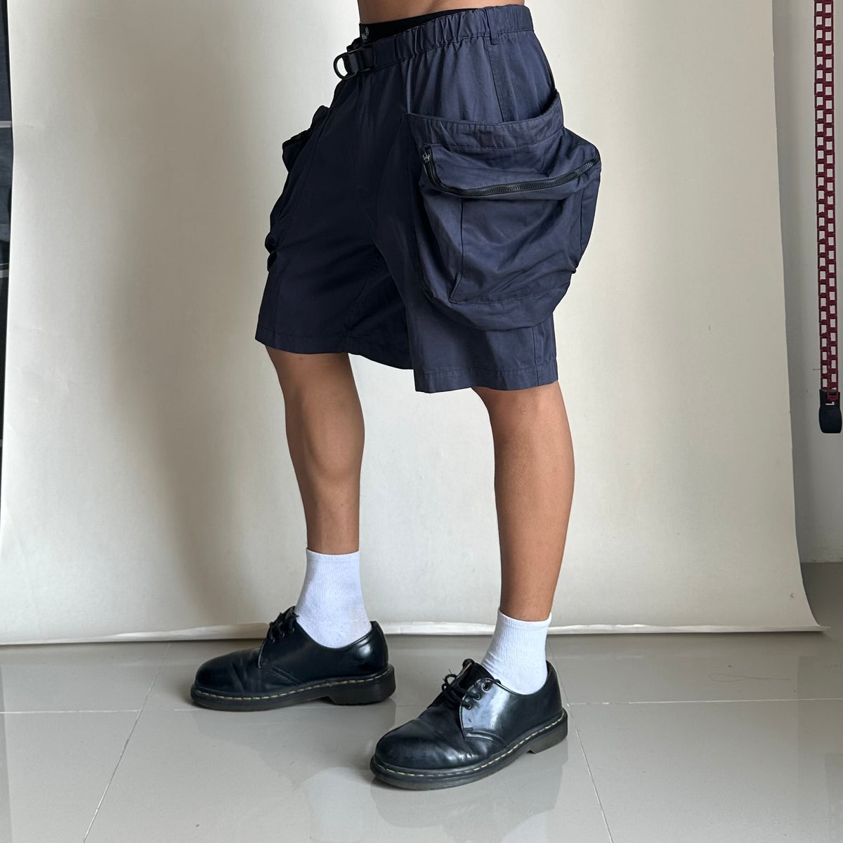 SURGE Utility Cargo Shorts in Dark Navy Blue (Size 28-34)