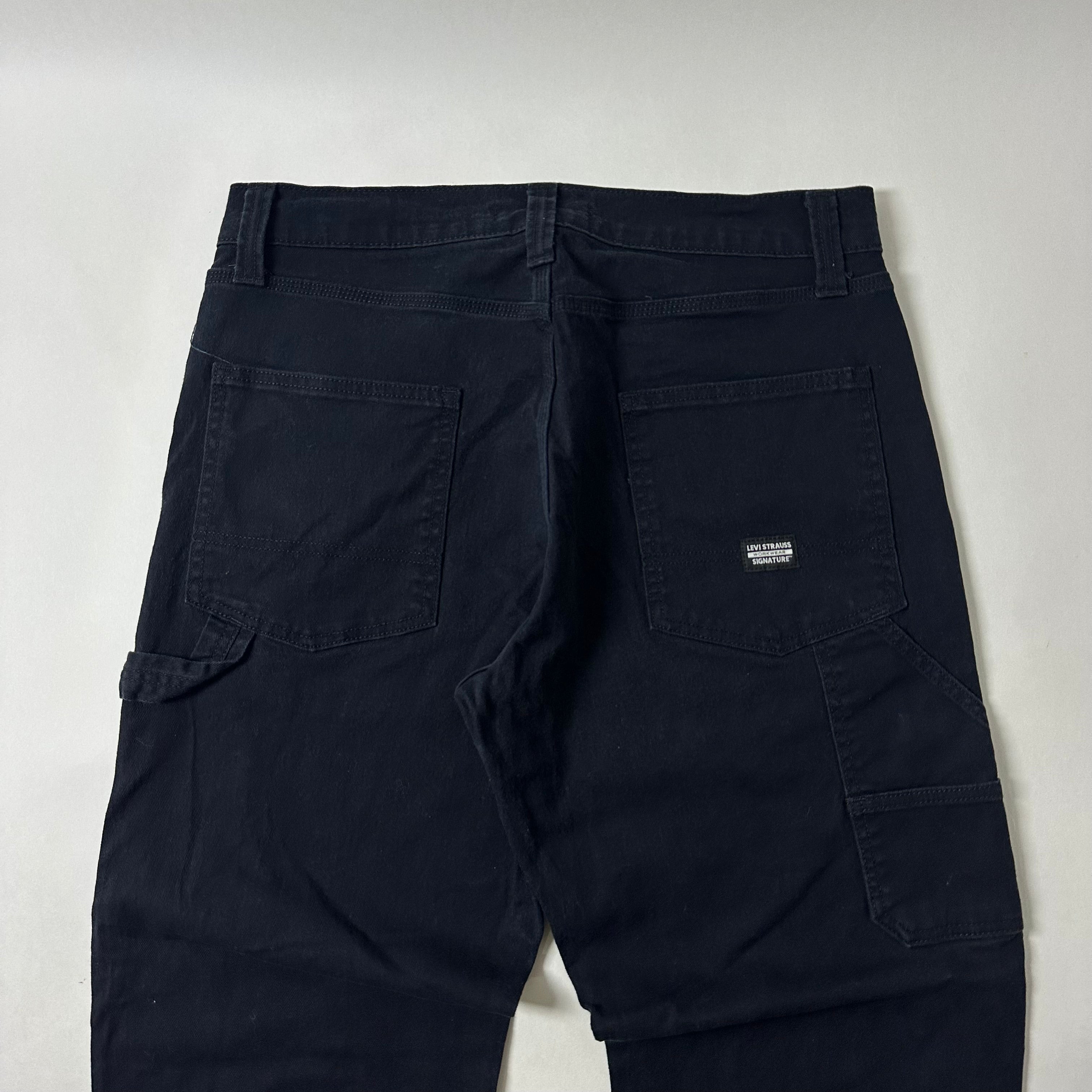 Levi’s Relaxed Baggy Fit Carpenter Pants in Black (Size 34)