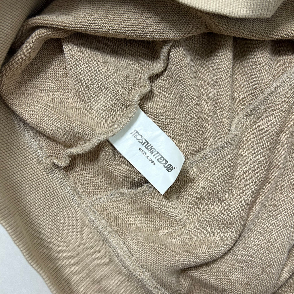 Most Wanted Hoodie Jacket Beige (Size Large) - SOLD