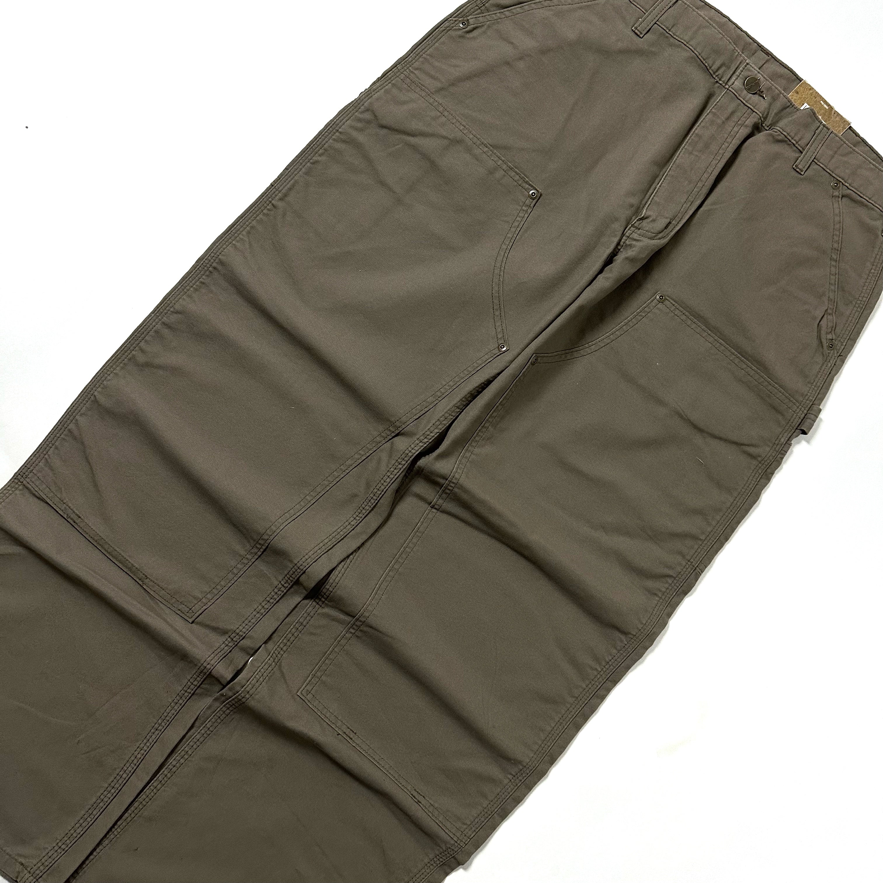BRAND-NEW Carhartt Double Knee Pants in Light Brown (Size 38)