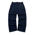 Carhartt Original Dungaree Fit Carpenter Pants Navy Size 36