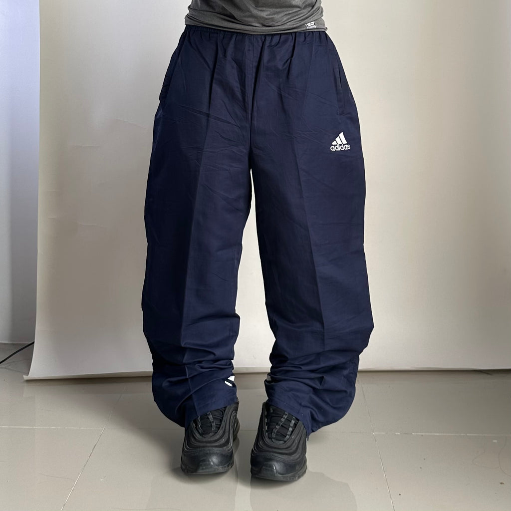 Vintage Y2K Adidas Track Pants in Navy Blue (30-38)