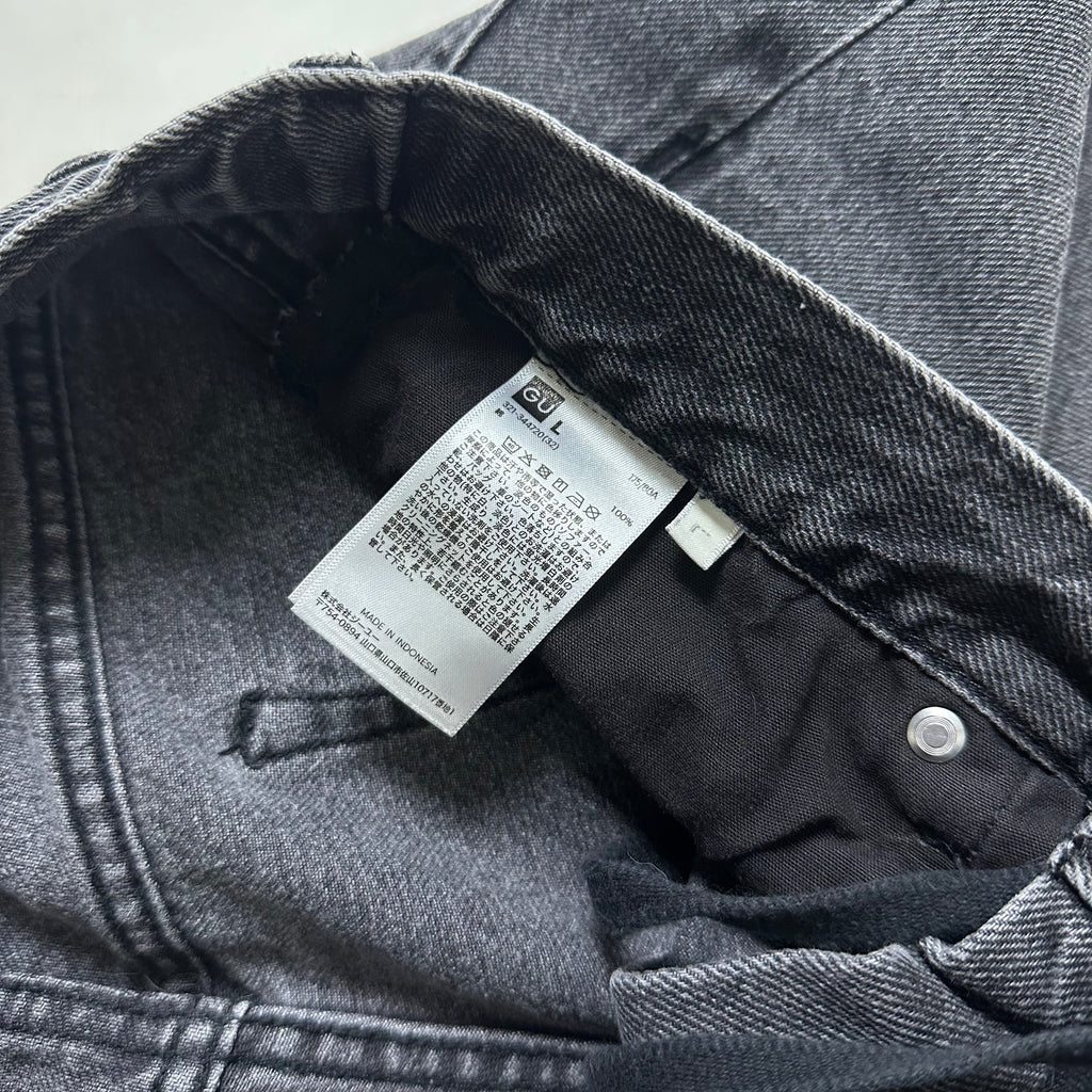 GU Baggy Jorts in Black Wash (Size 32)