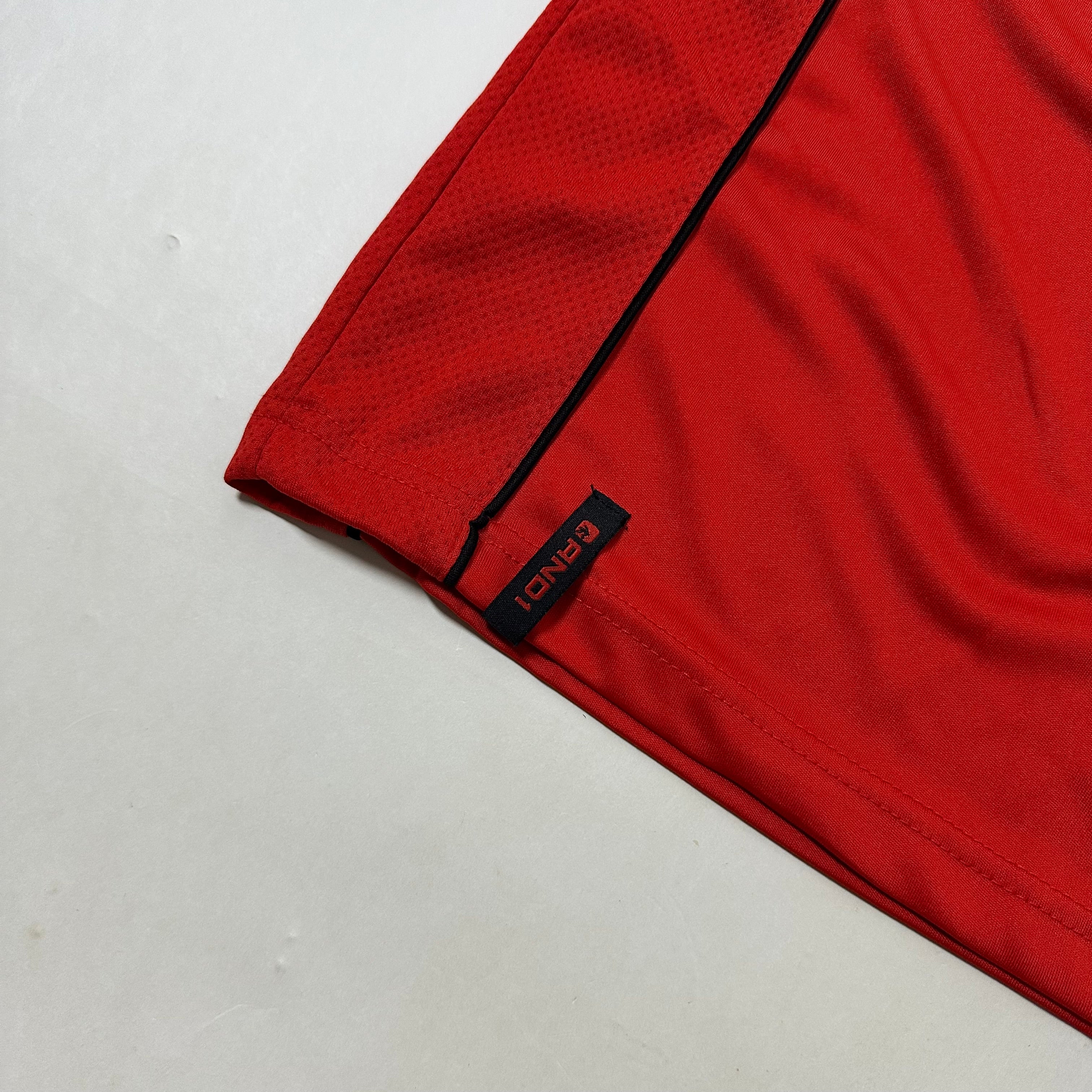 AND 1 Sleeveless Basketball Jersey Red Size Small (Fits Medium)