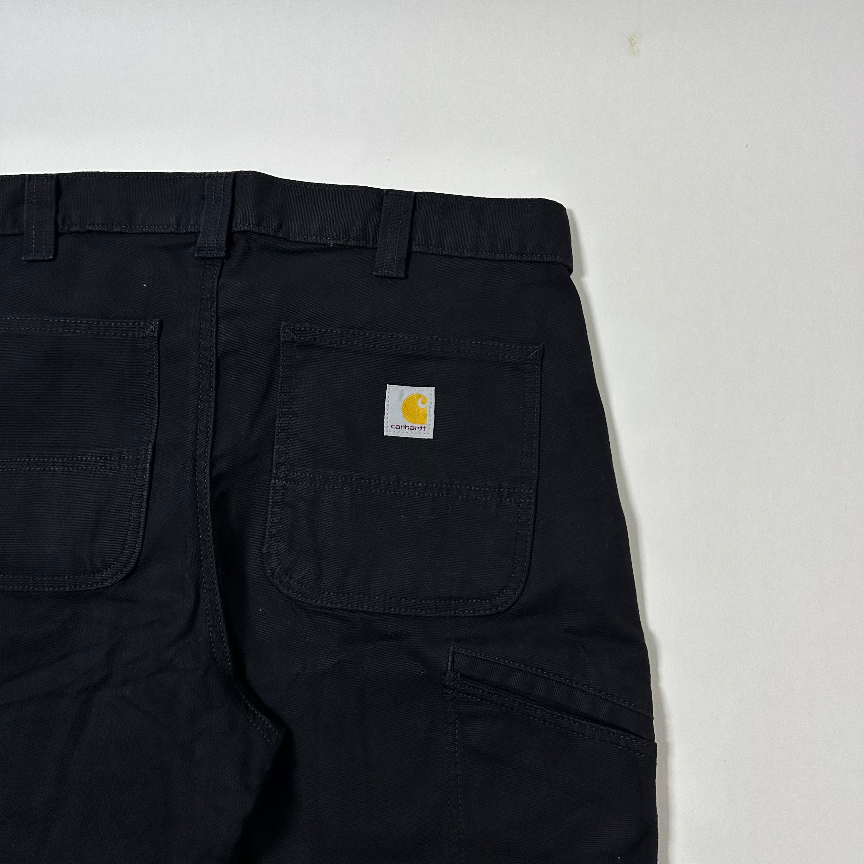 Carhartt Rugged Flex Relaxed Fit Pants Black Size 34