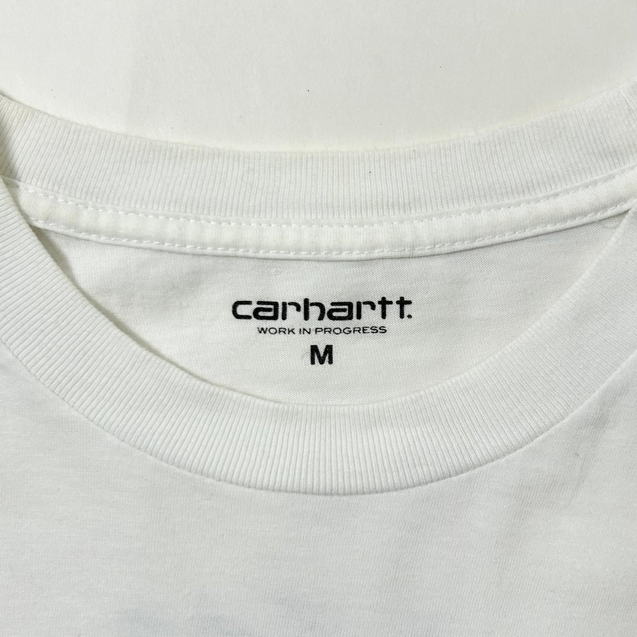 Carhartt WIP Scratch T-shirt in White Size Medium (Fits Large) - SOLD