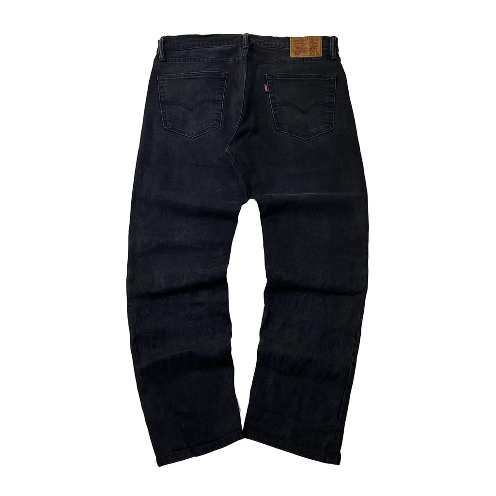 Levi’s 502 Regular Taper Jeans in Black Wash (Size 34)