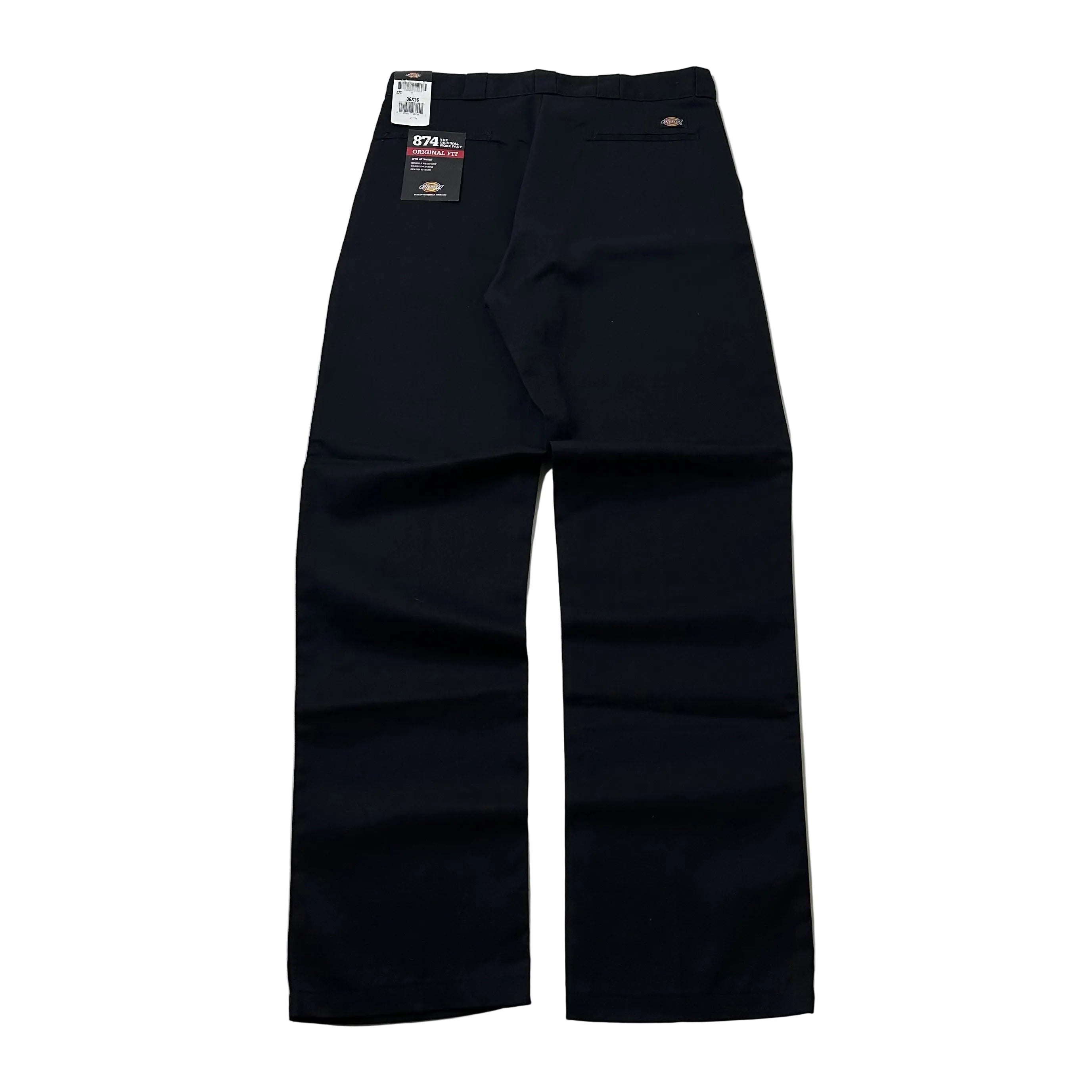 Brand New Dickies 874 Original Fit Pants Black Size 36