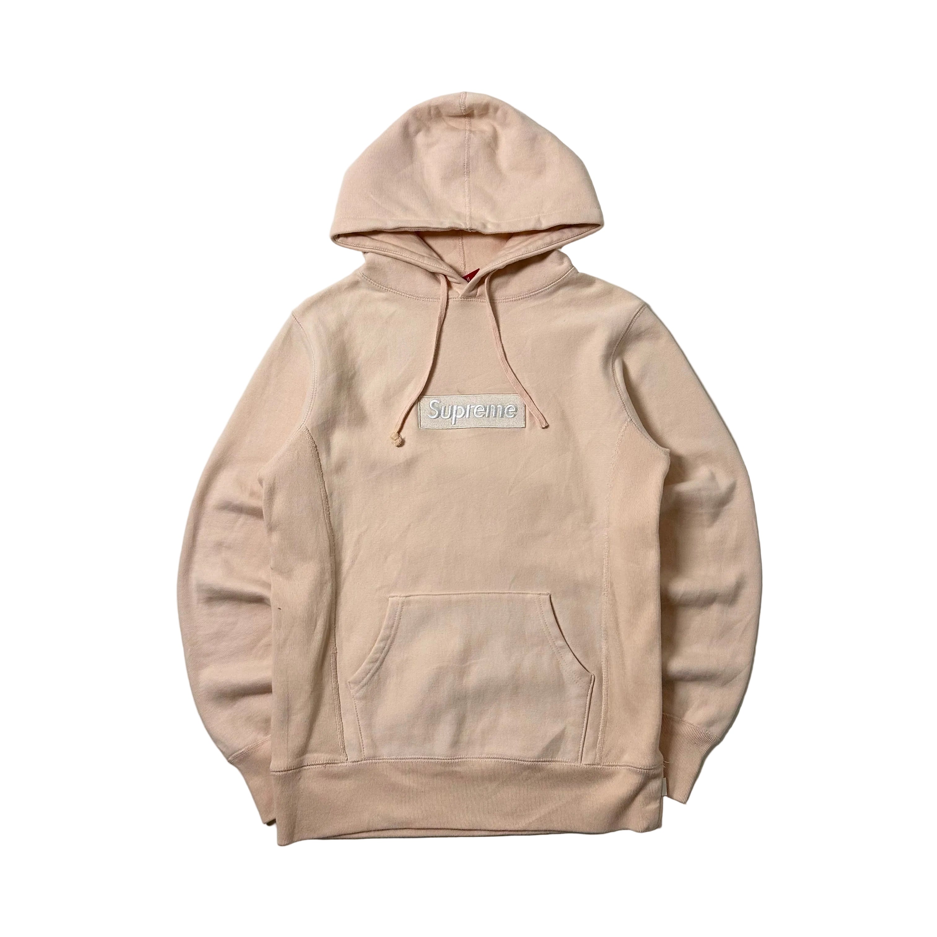 Supreme Box Logo Hoodie Jacket in Peach Size Small (Fits Medium) OFF only