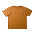 Carhartt K87 Original Fit Pocket T-Shirt in Heather Orange (Size Large)