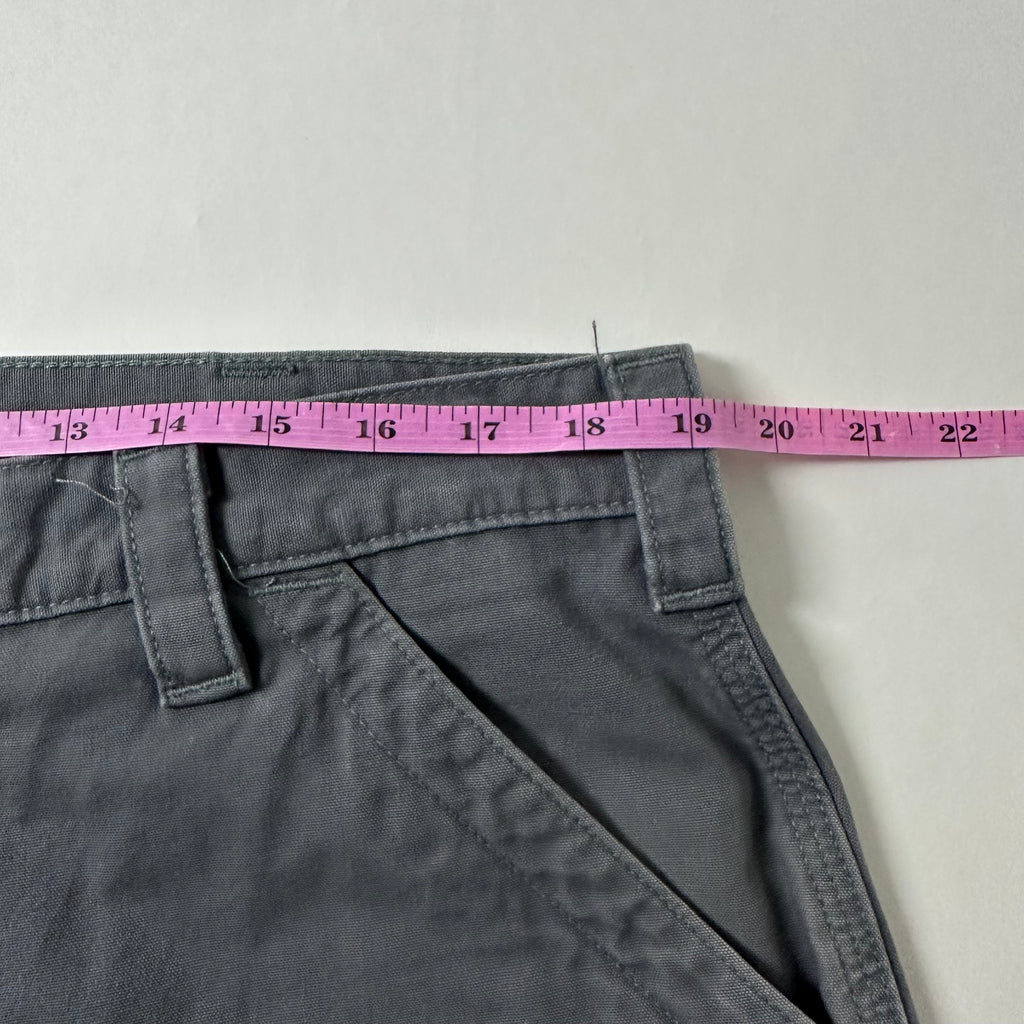 Carhartt B147 Original Fit Carpenter Shorts in Fatigue/Gray (Size 38)