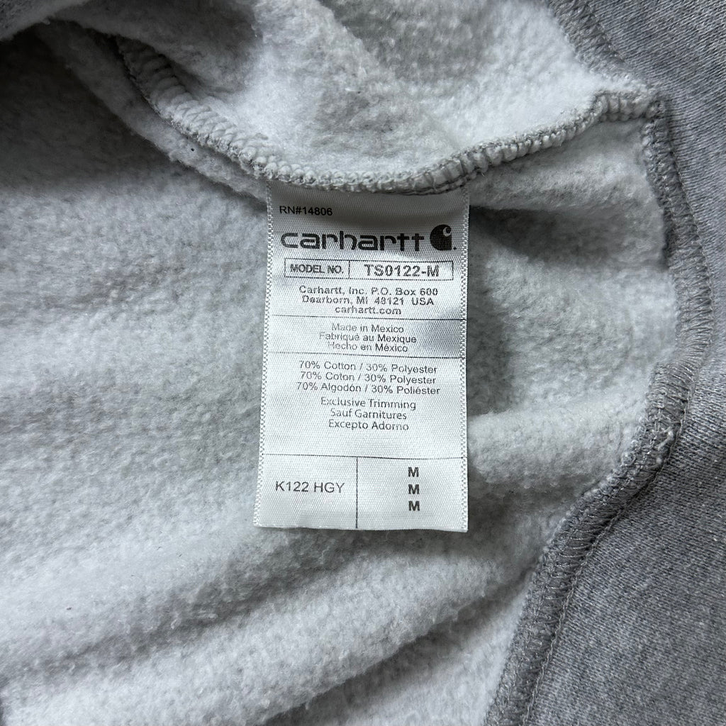 Carhartt Full-zip Hoodie Jacket in Heather Gray (Size Medium) — SOLD