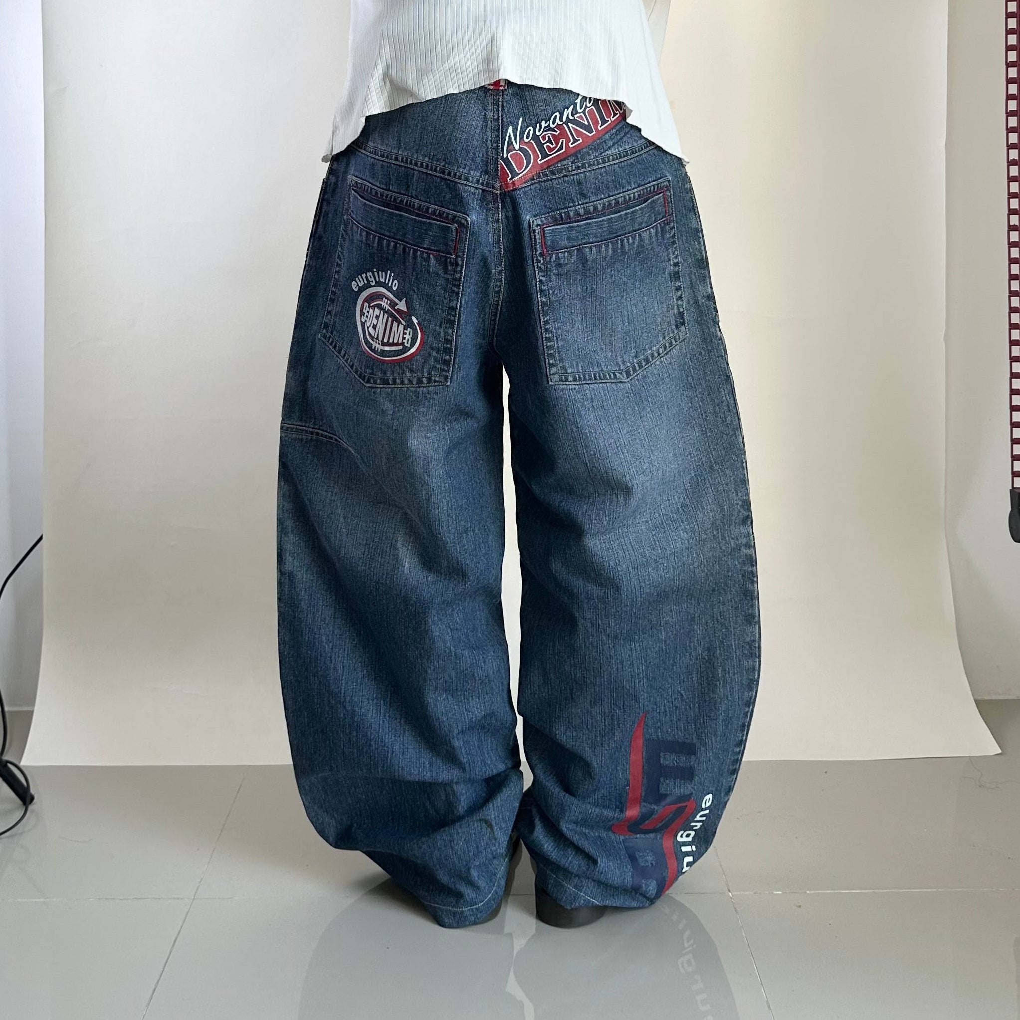 Novantasei 96 Y2k Baggy Jeans (Size 32) - SOLD