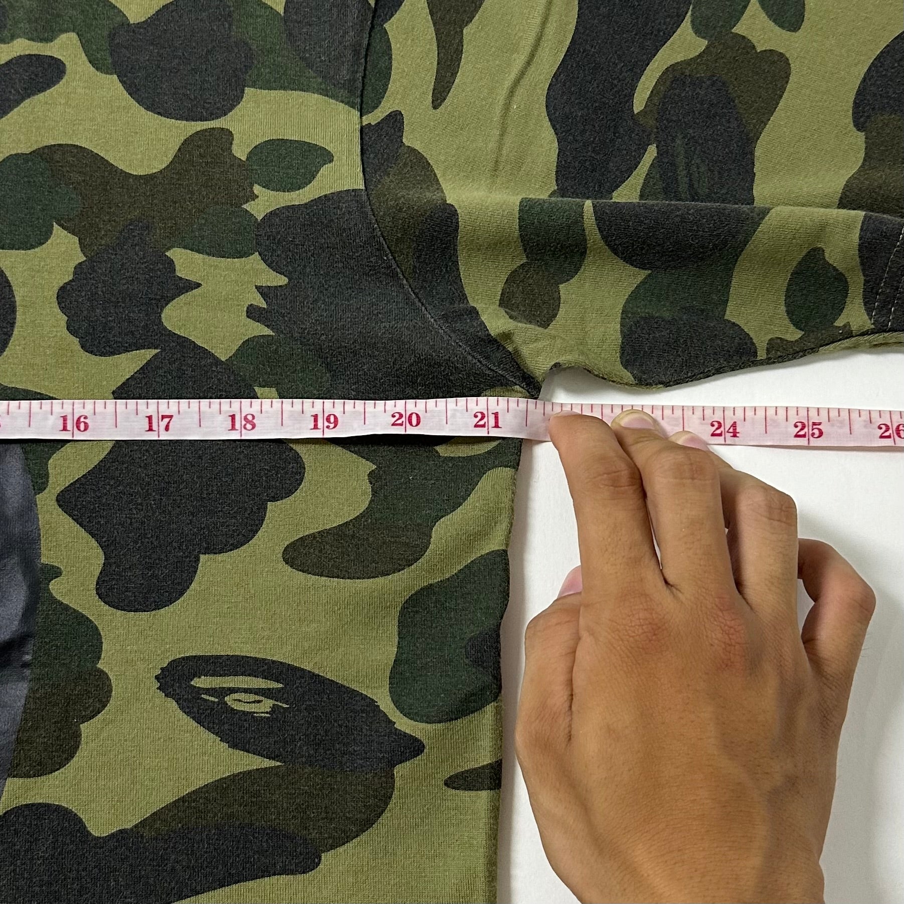 BAPE Shark First Camouflage T-shirt XL