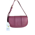 Brand New Time and Tru Women’s Lina Shoulder Bag Mauve Pink featuring distinctive peek-a-boo front seams