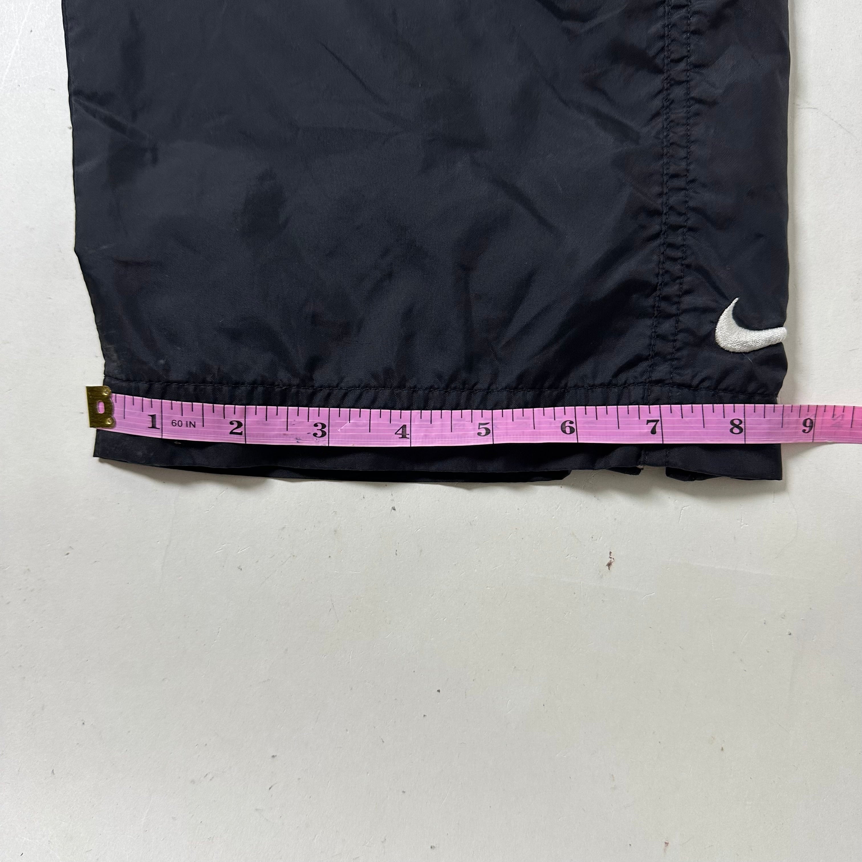 Vintage Nike Track Pants in Black (Size 28-36)