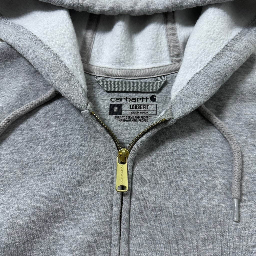 Carhartt Full-zip Hoodie Jacket in Heather Gray (Size Medium) — SOLD