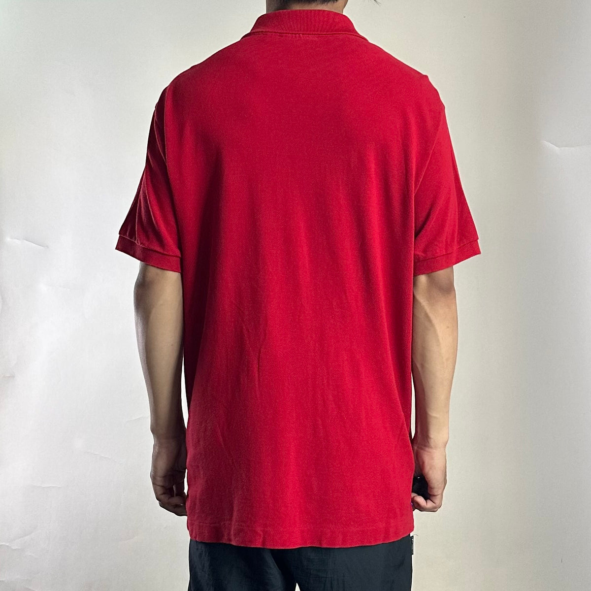 Lacoste Classic Fit Polo Shirt in Red ( Size Large )