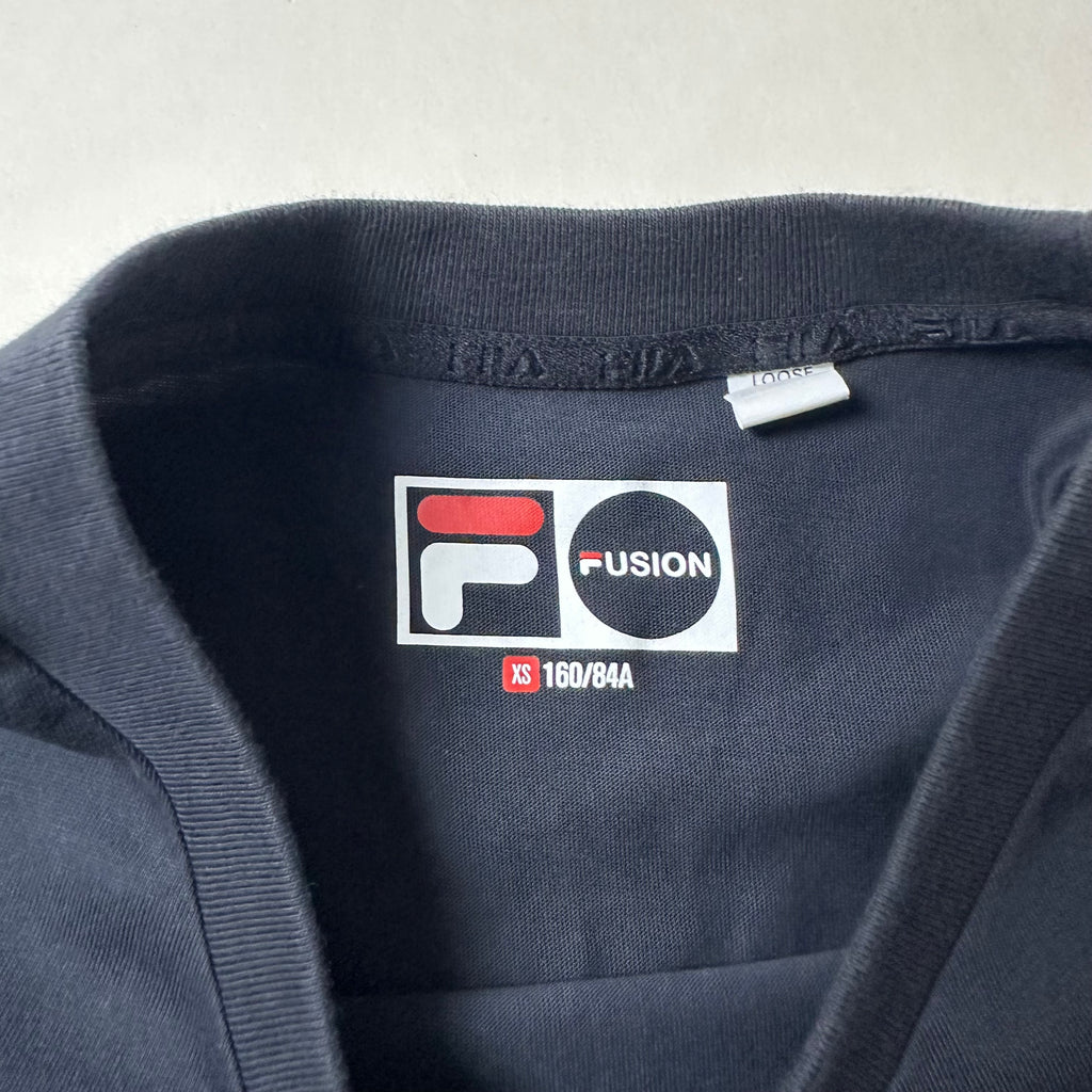 FILA x Jeremy Ville T-Shirt in Navy Blue (Size Medium)
