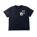 UARIED Acid Washed T-Shirt in Black (Size Large) — SOLD