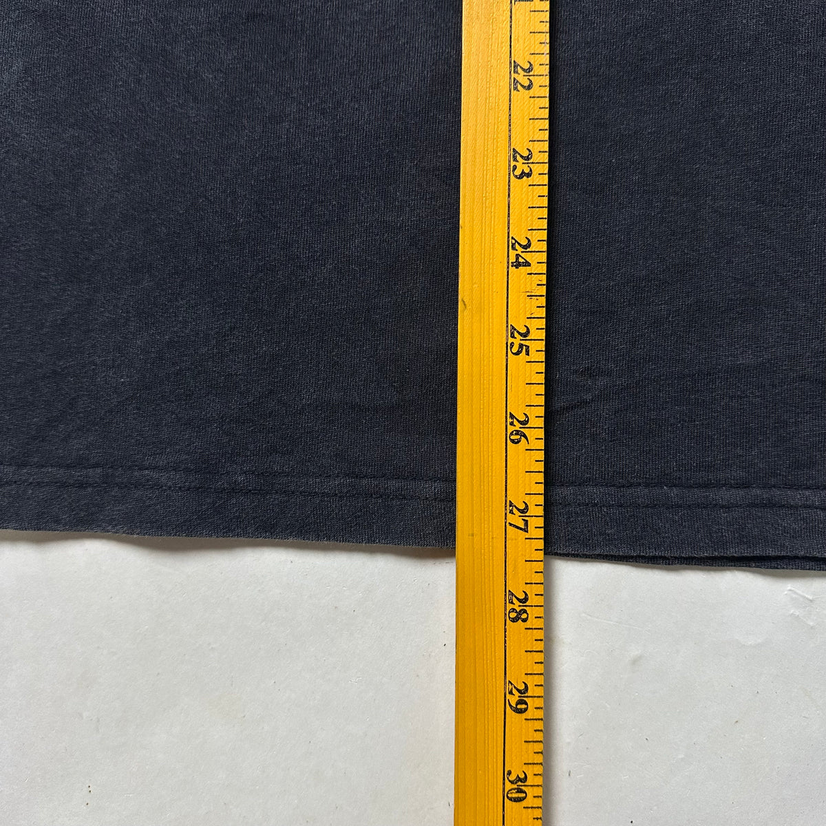 UARIED Acid Washed T-Shirt in Black (Size Large)