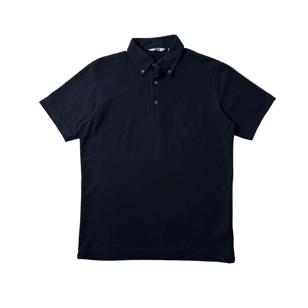 Uniqlo Polo Shirt in Black (Size Medium)