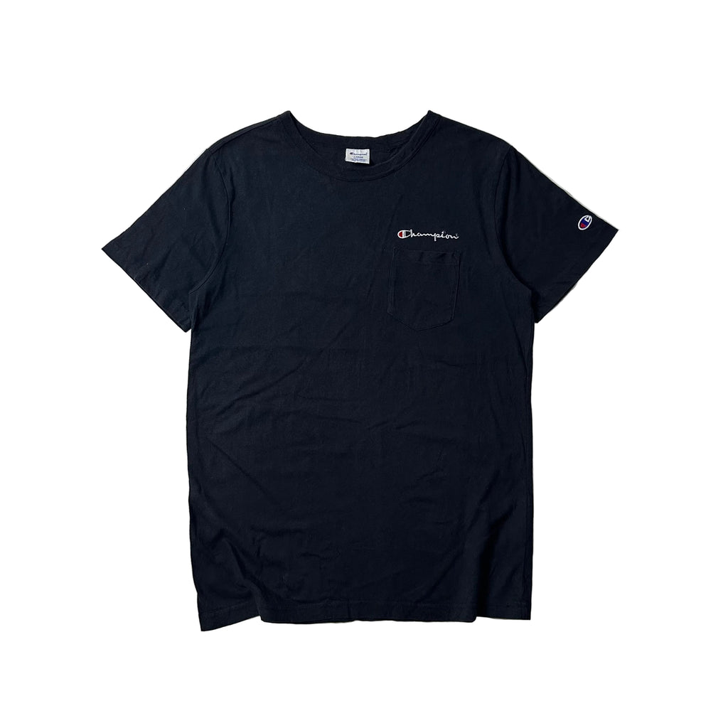 Champion Pocket Tee in Black (Size Large) — SOLD
