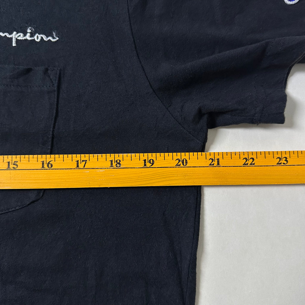 Champion Pocket Tee in Black (Size Large) — SOLD