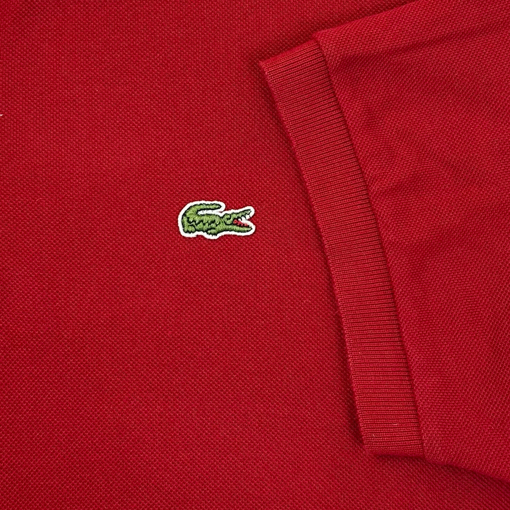 Lacoste Classic Fit Polo Shirt in Red ( Size Large )
