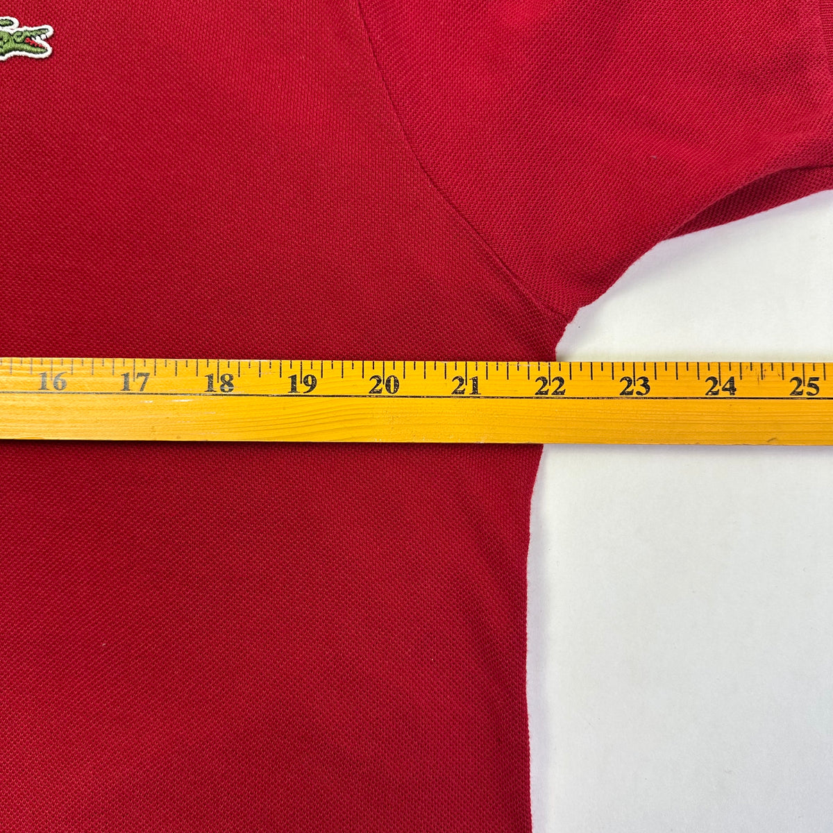 Lacoste Classic Fit Polo Shirt in Red ( Size Large )