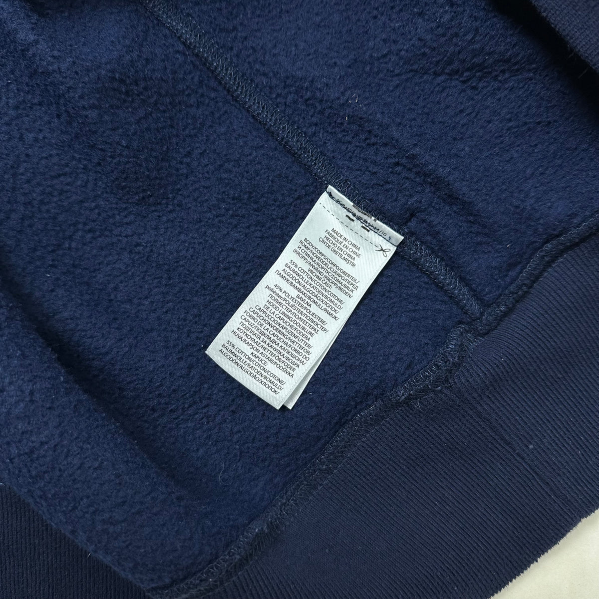 Ralph Lauren Polo Bear Fleece Hoodie Jacket in Navy Blue ( Size XL )