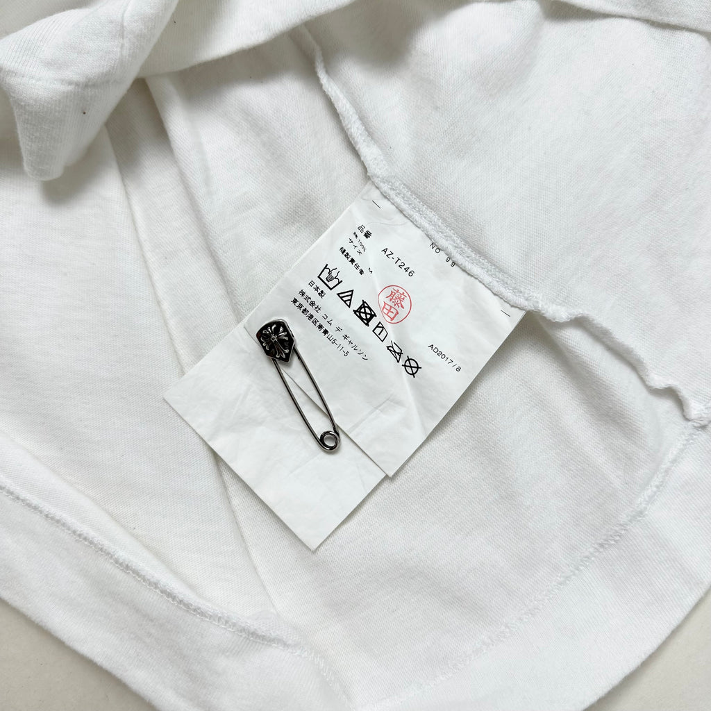 PLAY CDG Camo Heart T-Shirt in White ( Size Medium ) — SOLD