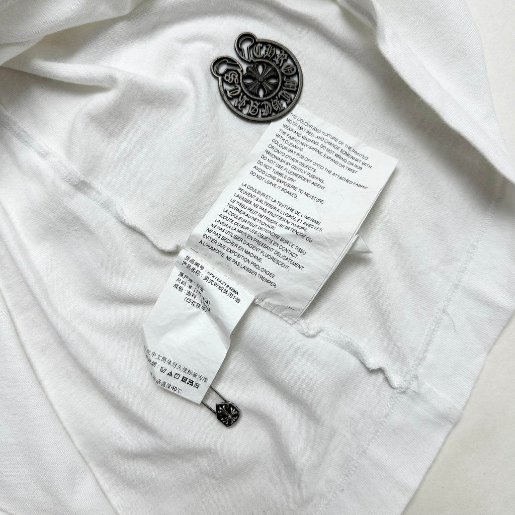 PLAY CDG Camo Heart T-Shirt in White ( Size Medium ) — SOLD