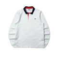 Lacoste Long Sleeve Polo Shirt in White ( Size Medium ) — SOLD