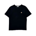 Maison Kitsune Fox Head Patch T-Shirt in Black ( Size Medium )