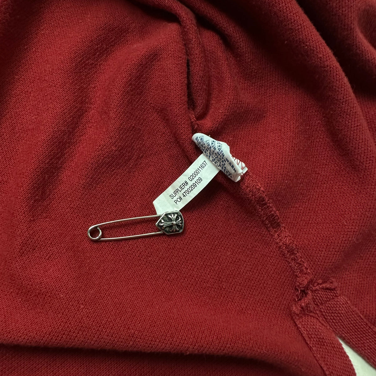 Ralph Lauren Long Sleeve Polo Shirt in Wine Red ( Size 2XL )